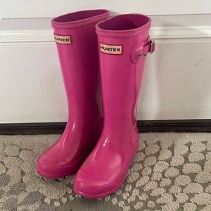 HUNTER Girls Original Gloss Boots
